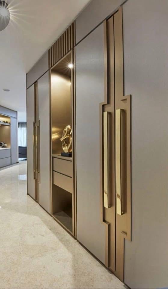 Modern Wooden Wardrobe view 2