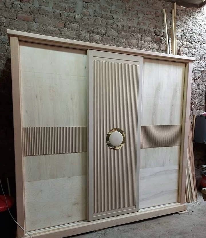 Modern Wooden Wardrobe view 2