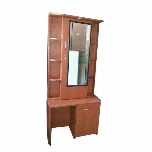 Wooden Dressing Table with Mirror view 2