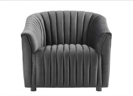 Pink Upholstered Accent Chair view 6