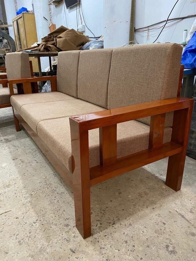 Modern Sofa with Wooden Frame view 3