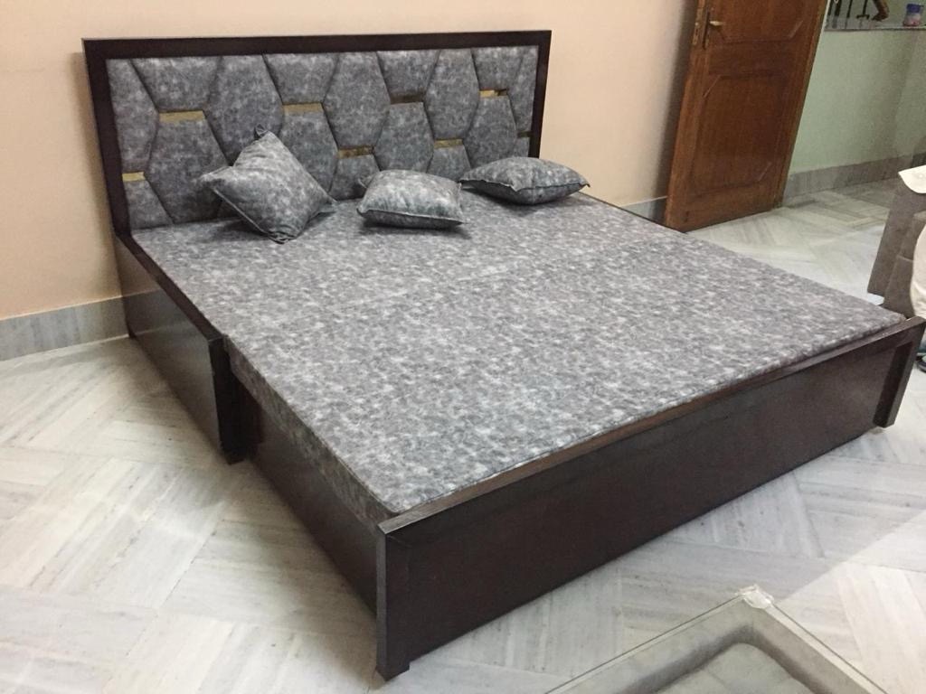 Modern Grey Diwan+Bed view 2