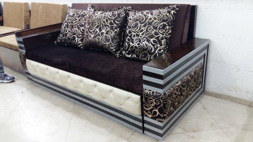 Designer Sofa with Cushions view 2