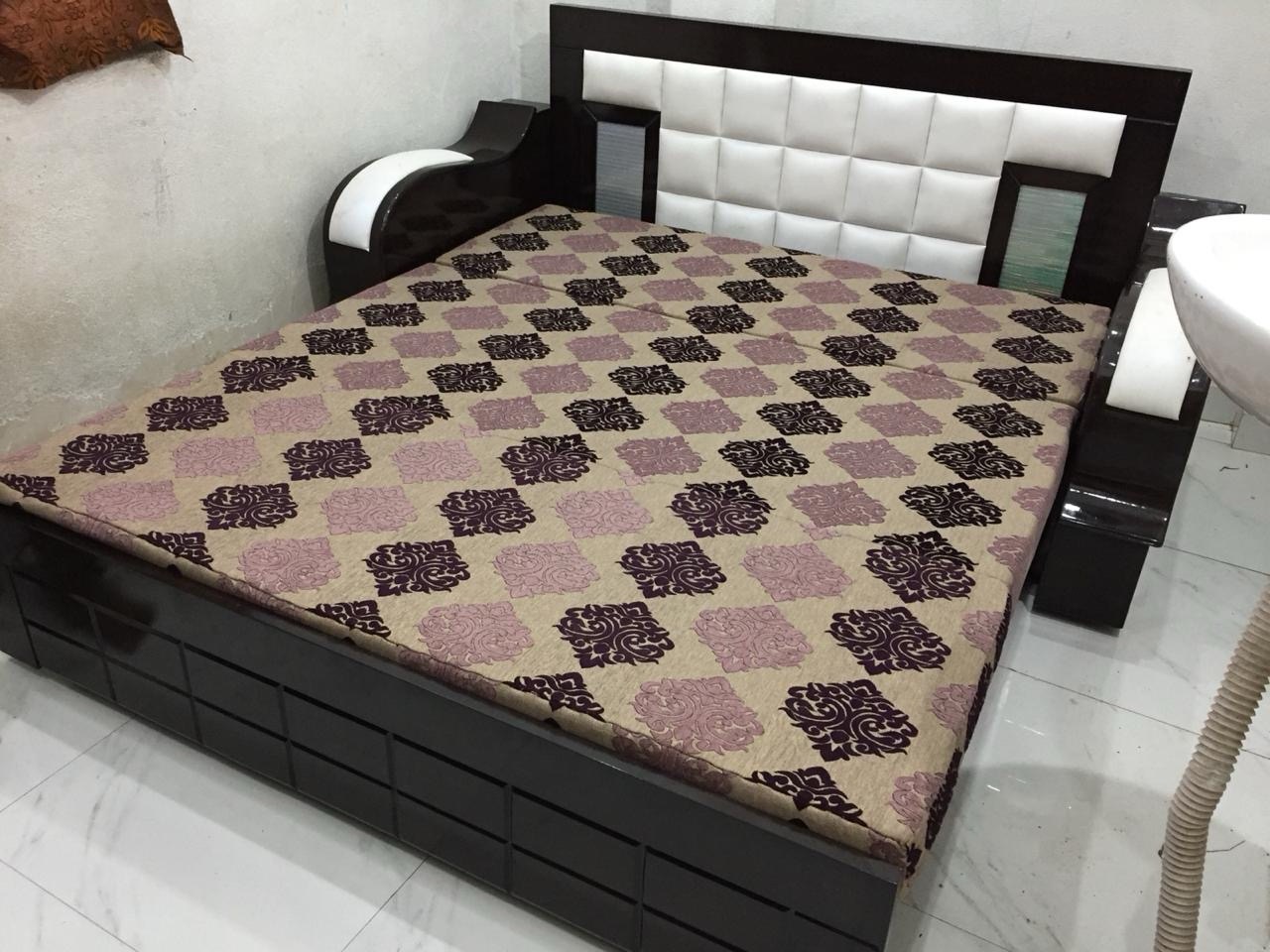 Elegant Wooden Sofa Bed view 5