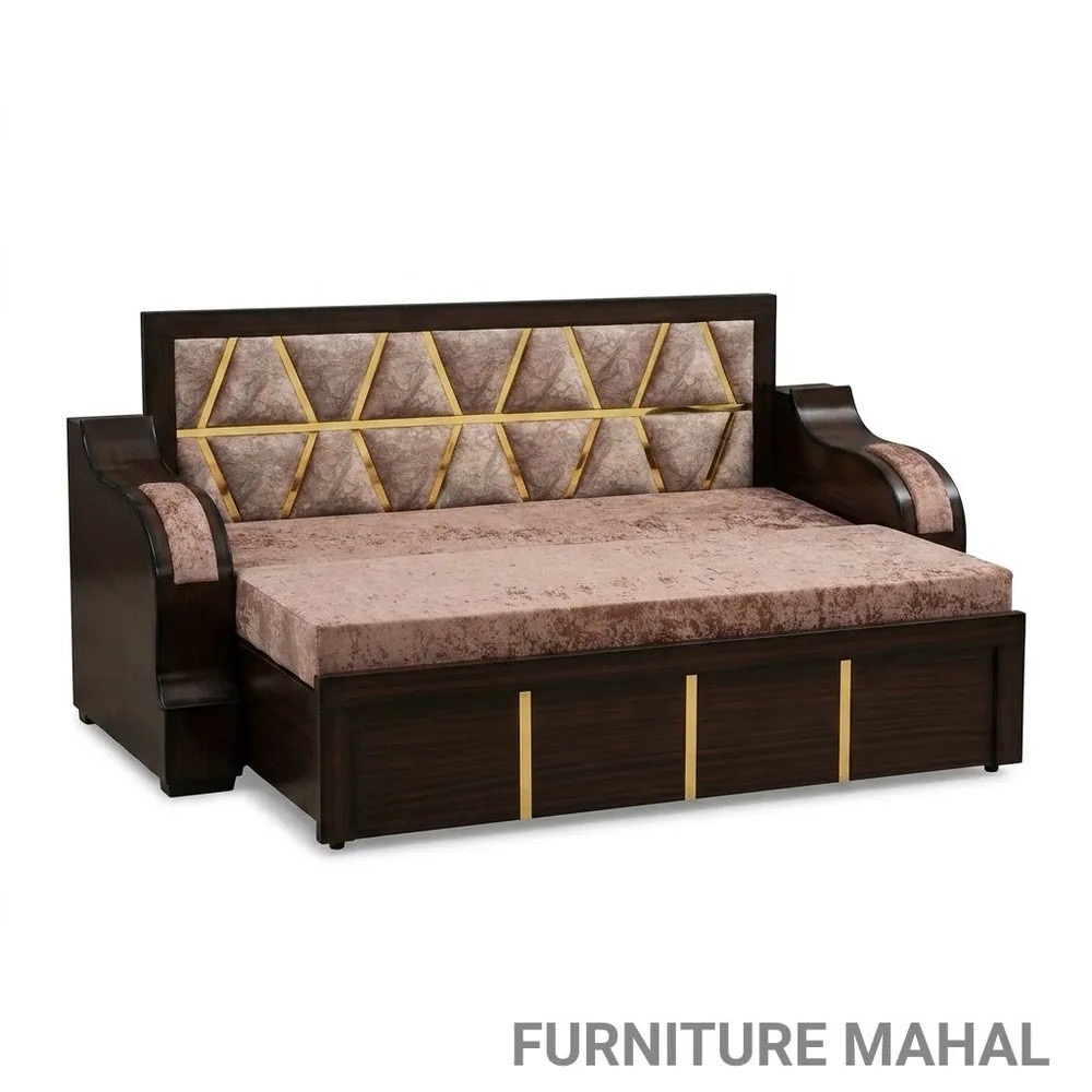 Modern Green Sofa Bed view 10