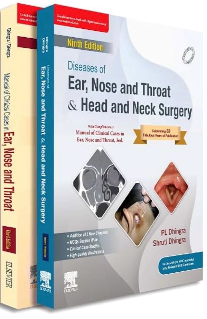 Diseases of Ear, Nose and Throat By Pl Dhingra 9 ED. view 2