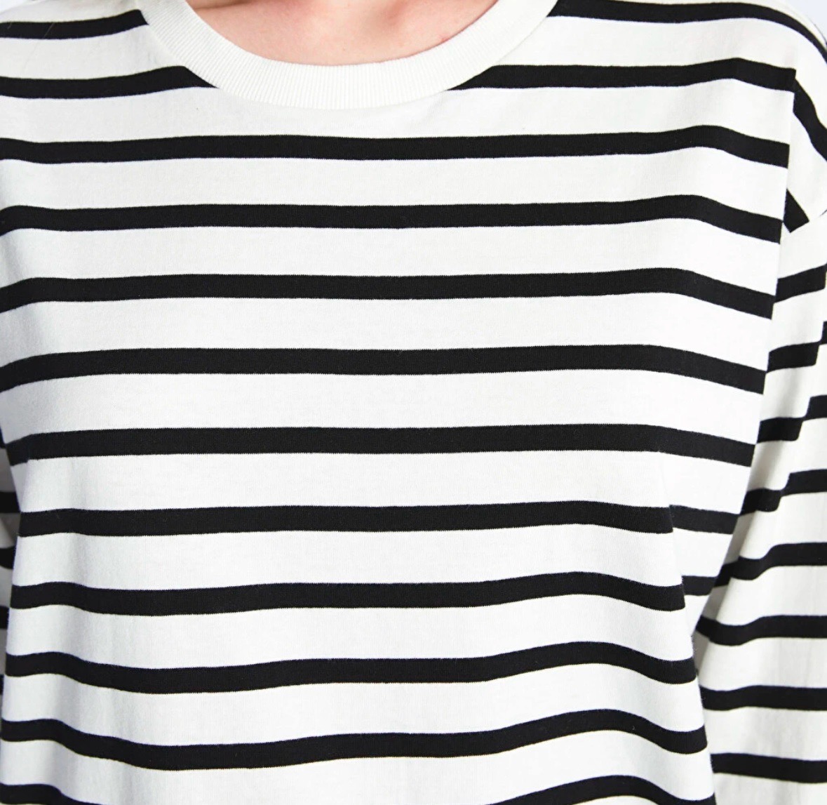 Striped Long Sleeve Top view 4