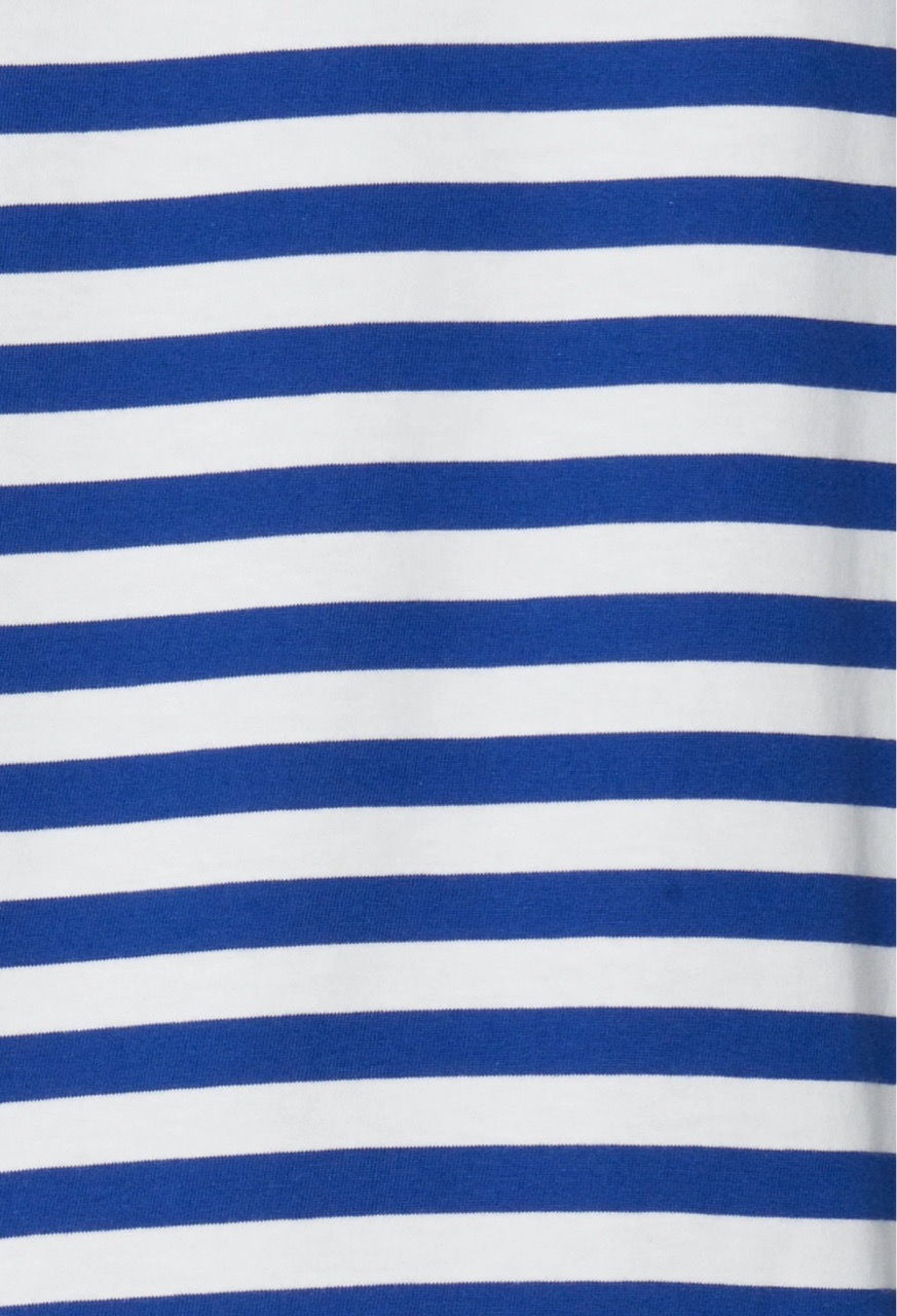 Striped Long Sleeve Top Blue view 4