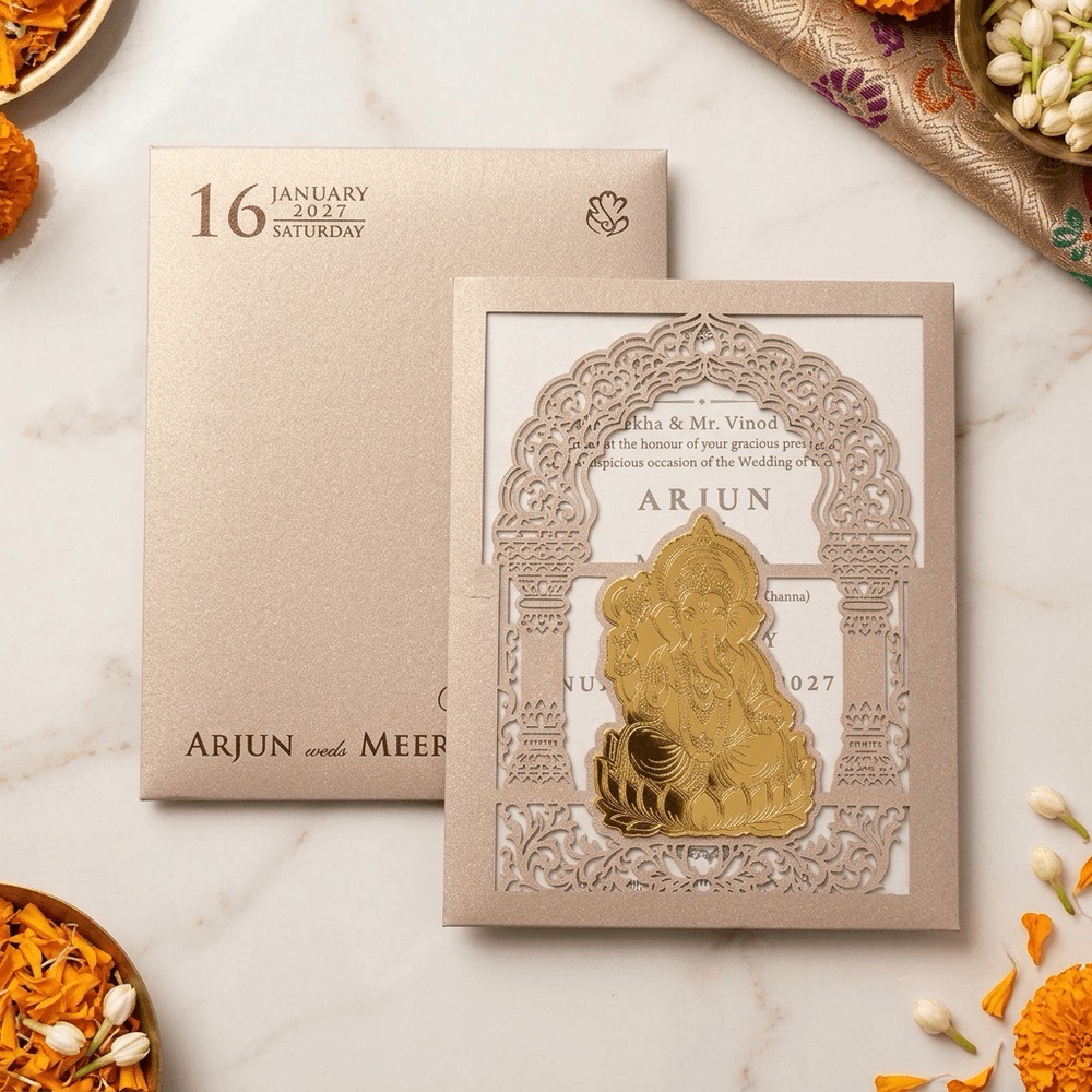 Premium Laser Invitation Card-245