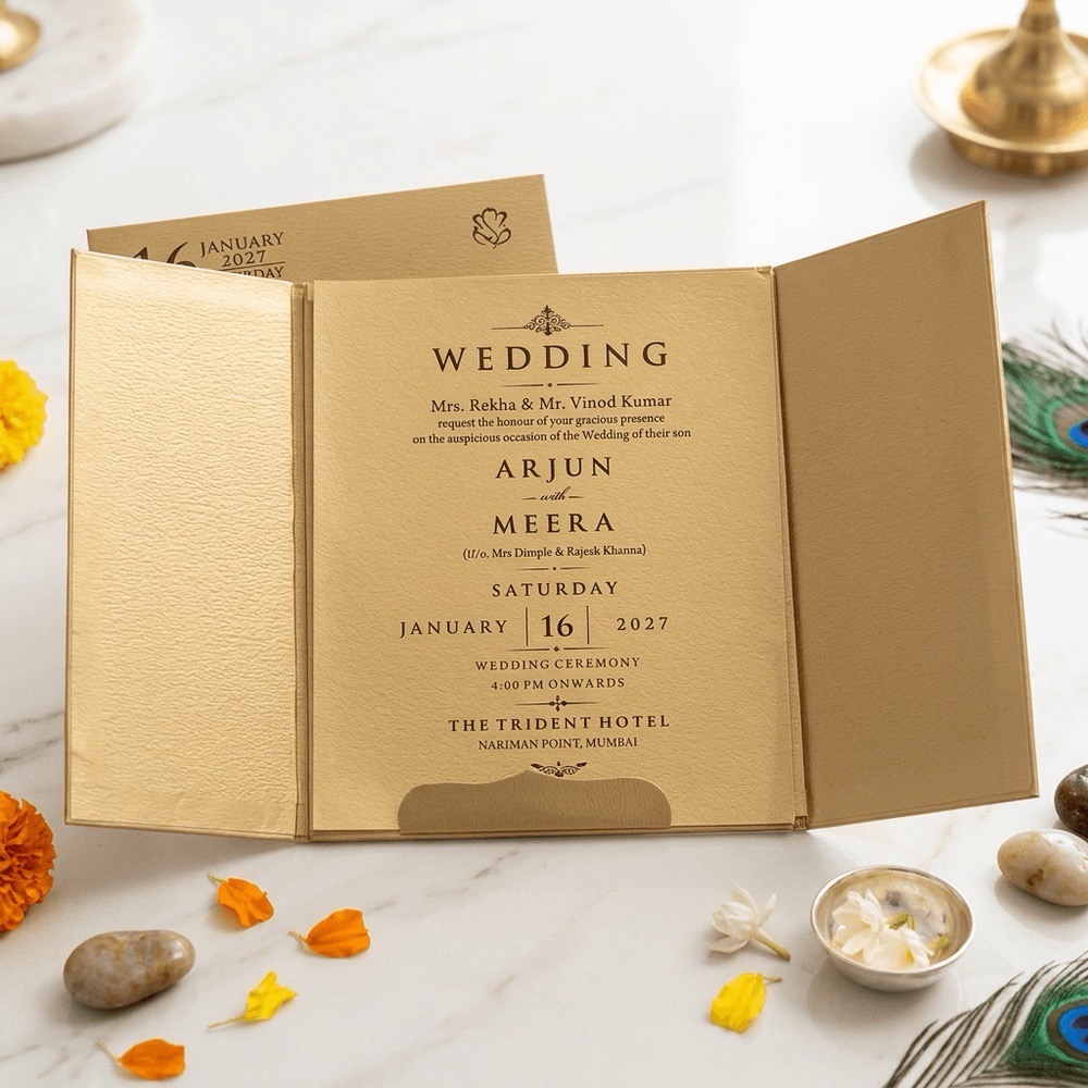 Deluxe Invitation Card- Ex 278 view 2