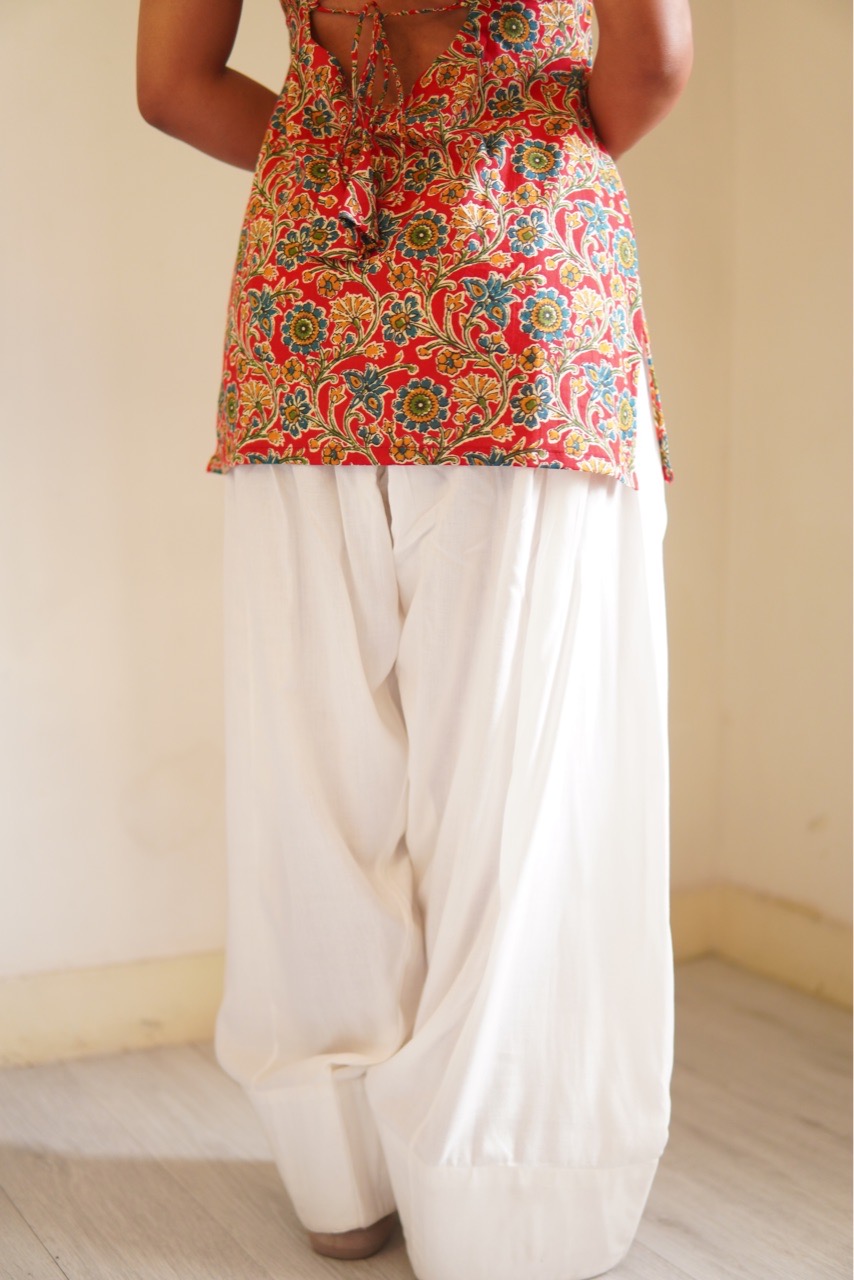 Farshi Salvar - Off white view 3