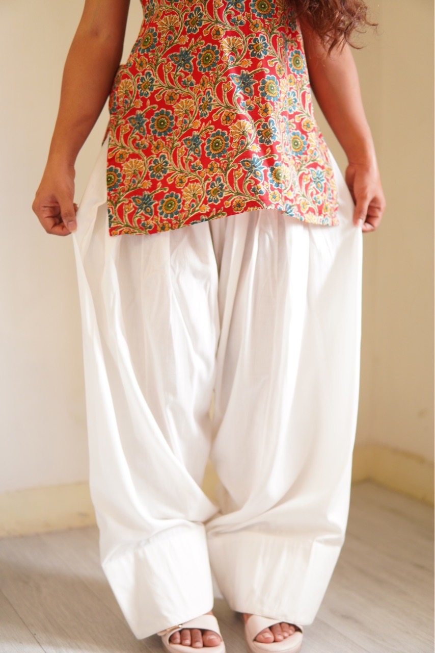 Farshi Salvar - Off white view 4
