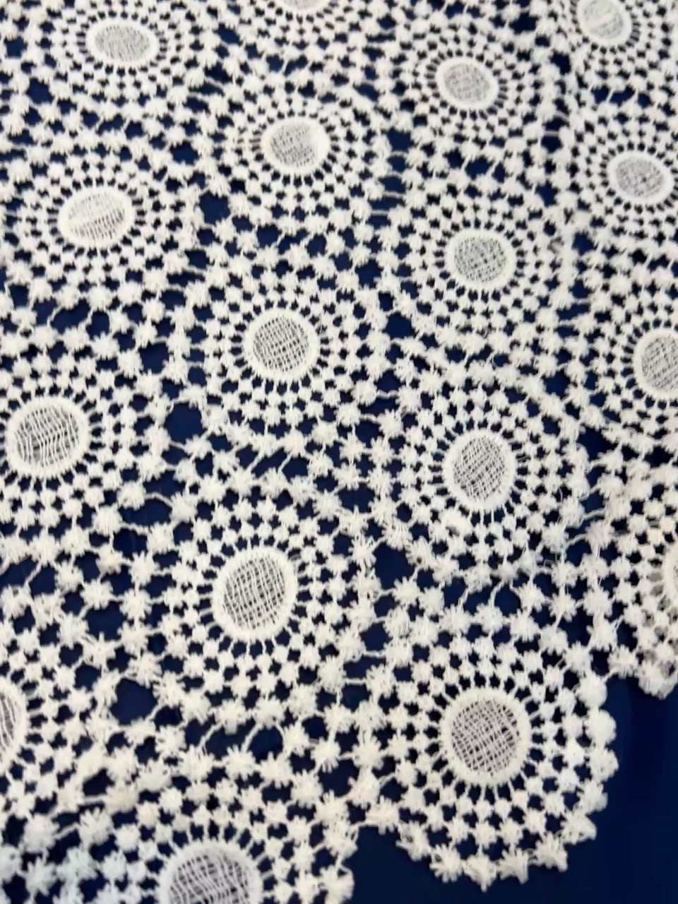 FACR6035 Crotchet  Lace Fabric view 2