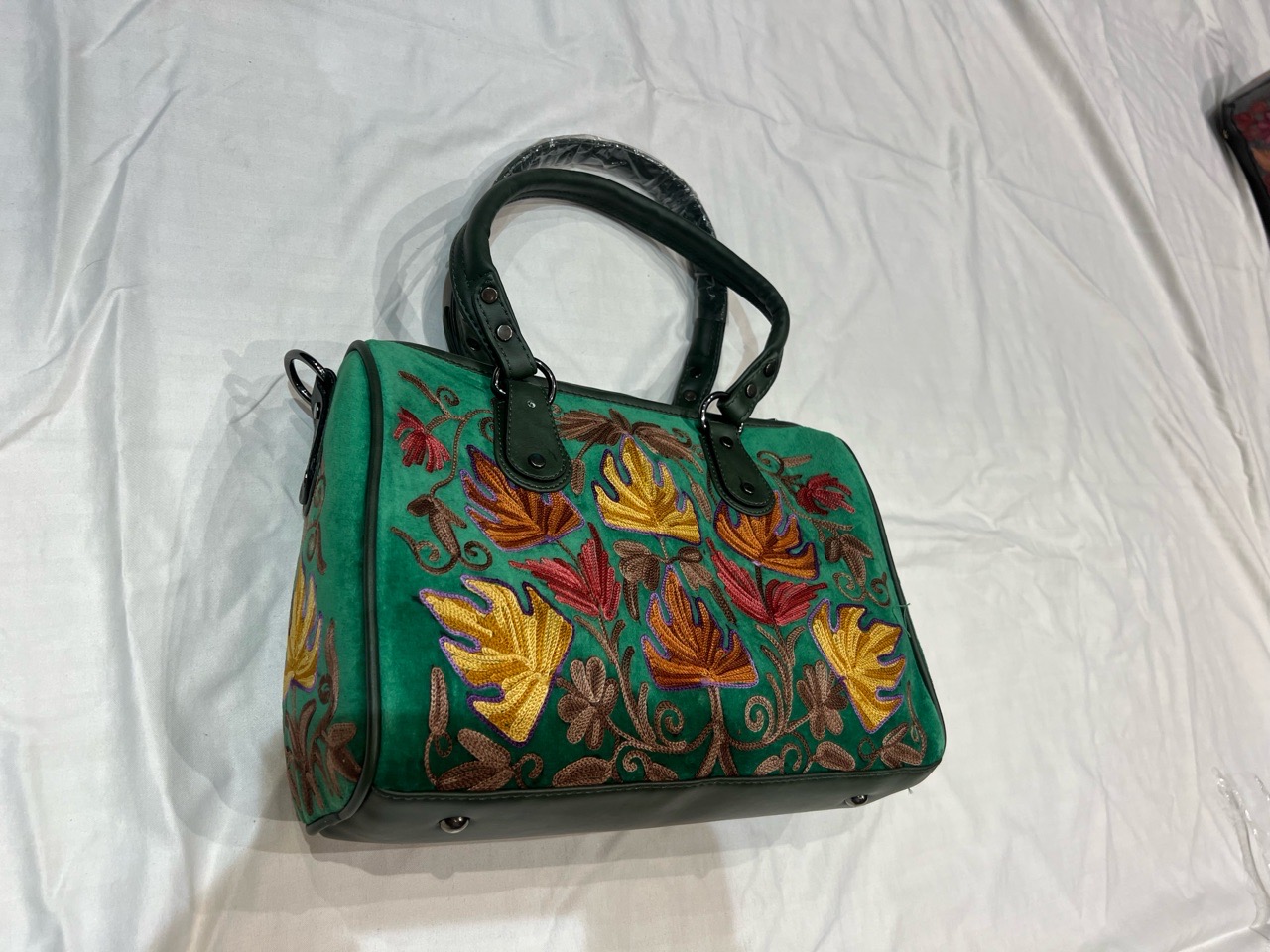 Embroidered Handbag by Atsar