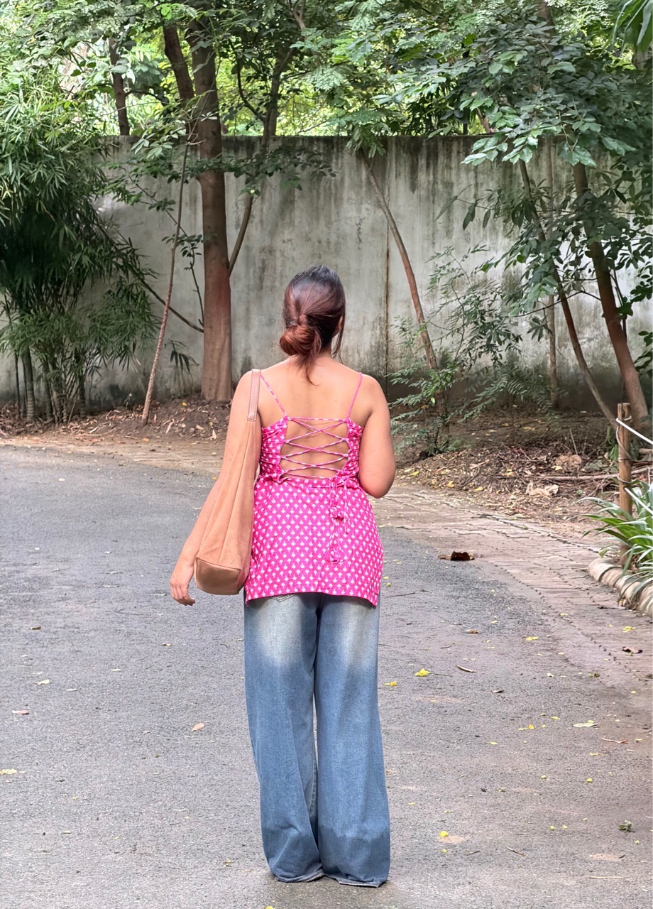 Tie-up kurti view 2