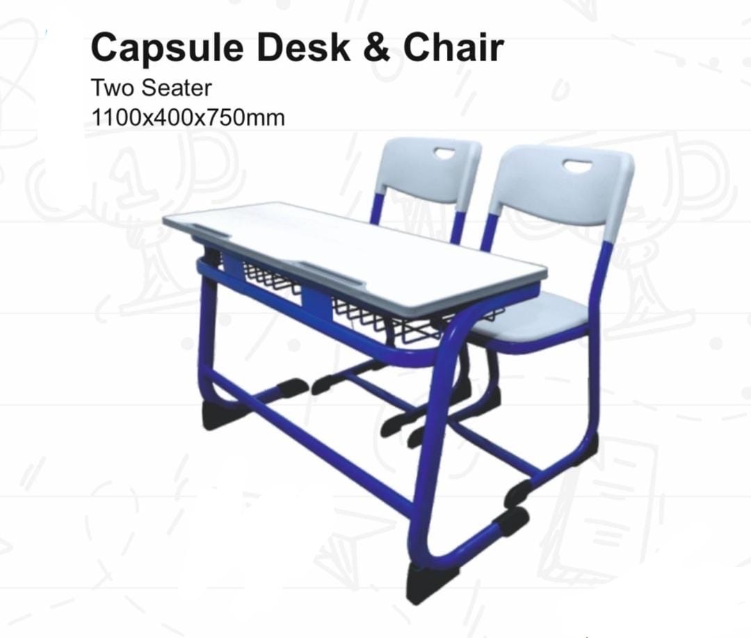 Capsule Desk & Chair view 2