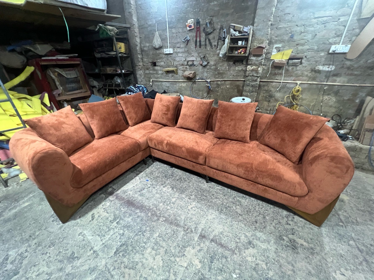 Modern L-Shaped Stylish Sofa view 6