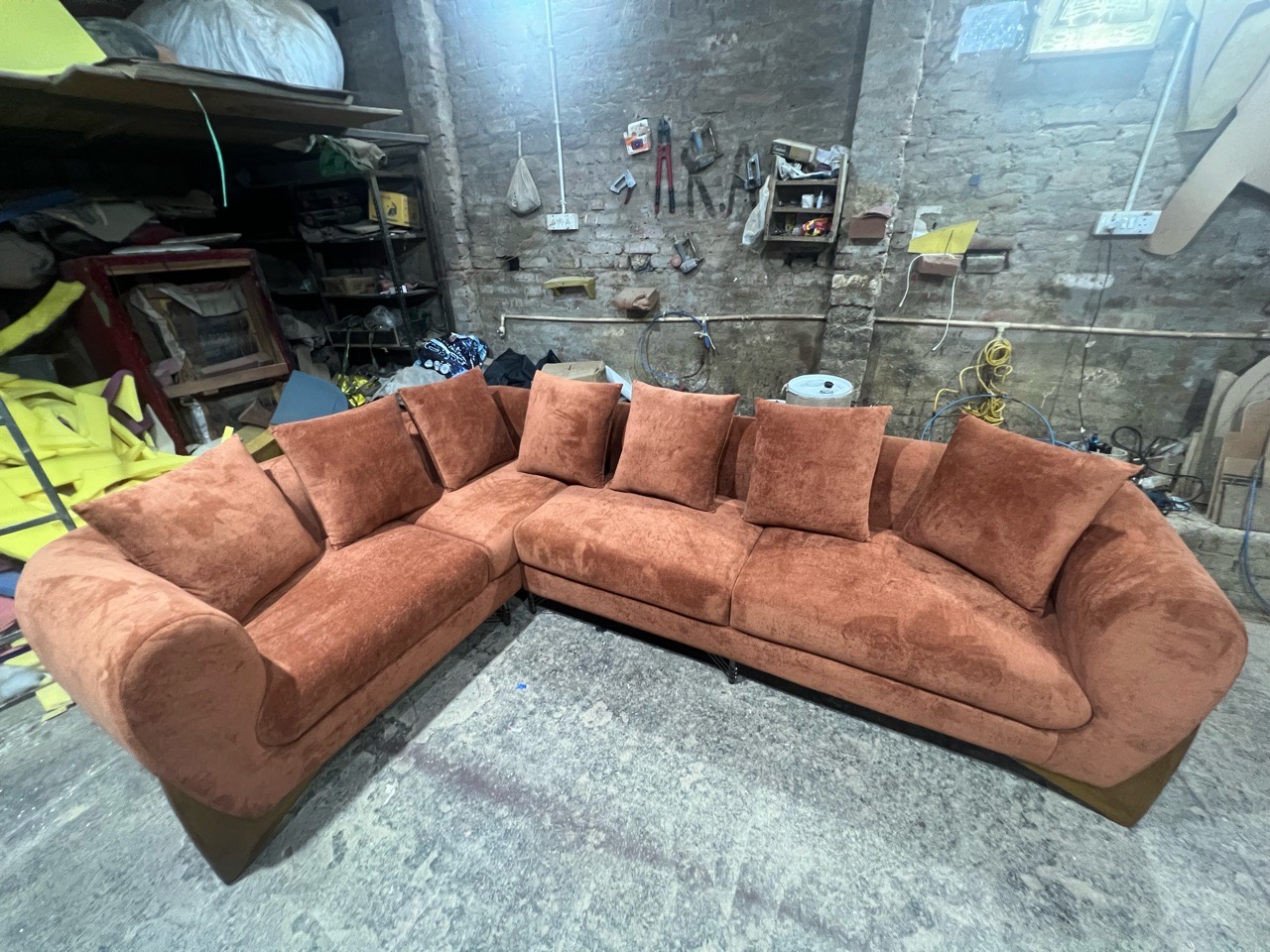 Modern L-Shaped Stylish Sofa view 5