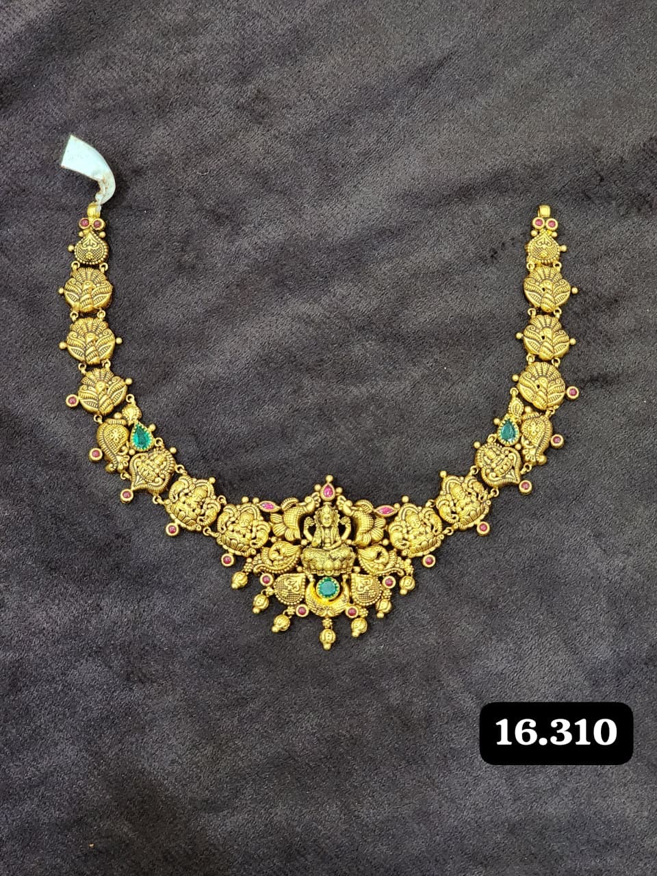 Traditional Gold Necklac1 view 8