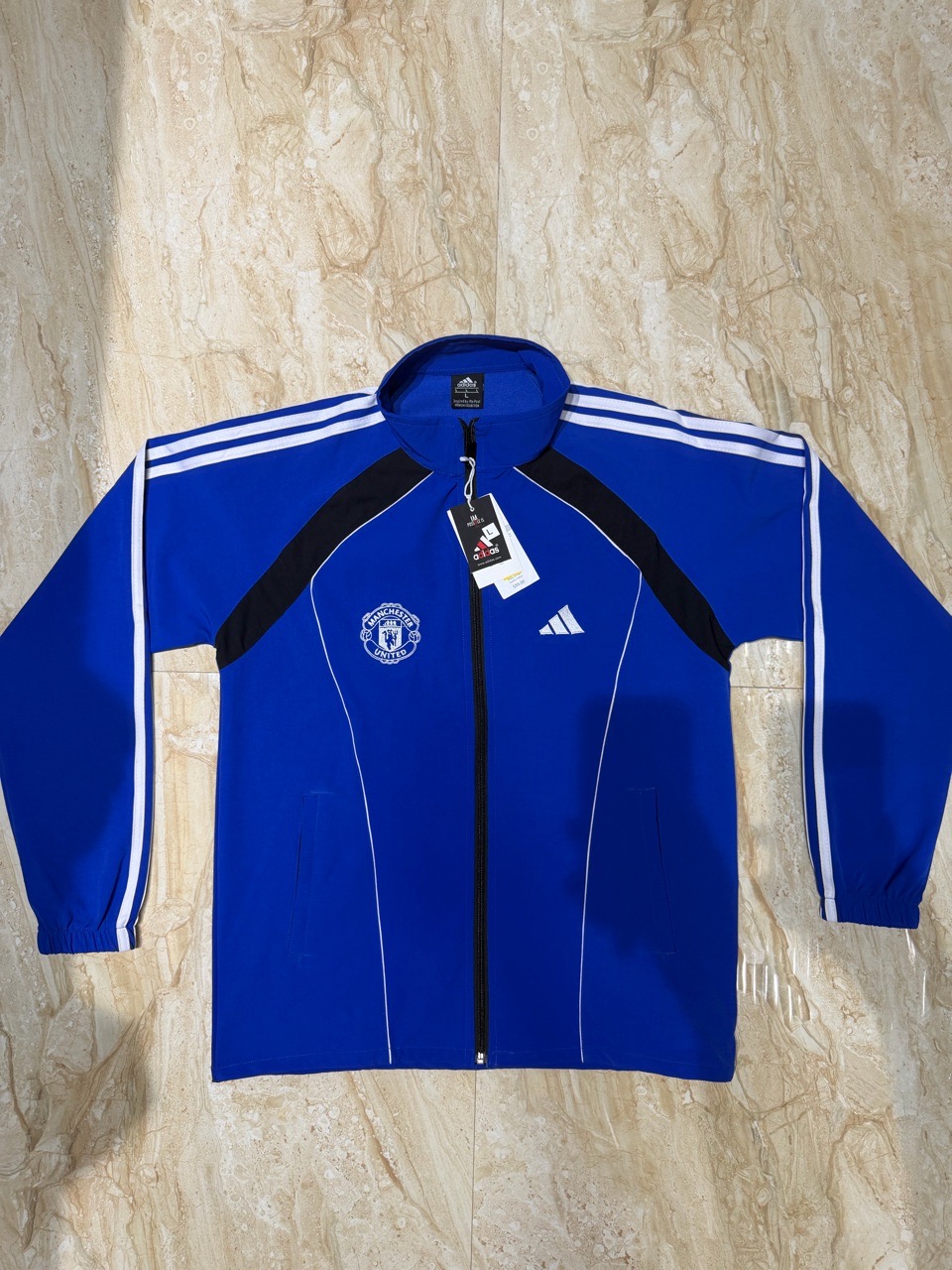 Adidas Blue Sports Jacket view 2