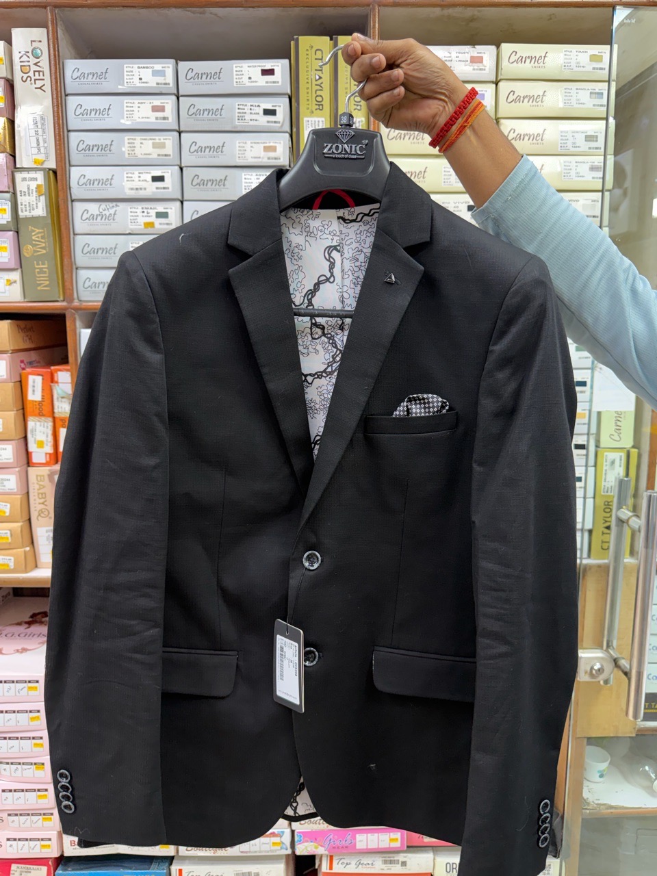 Zonic Black Blazer view 2