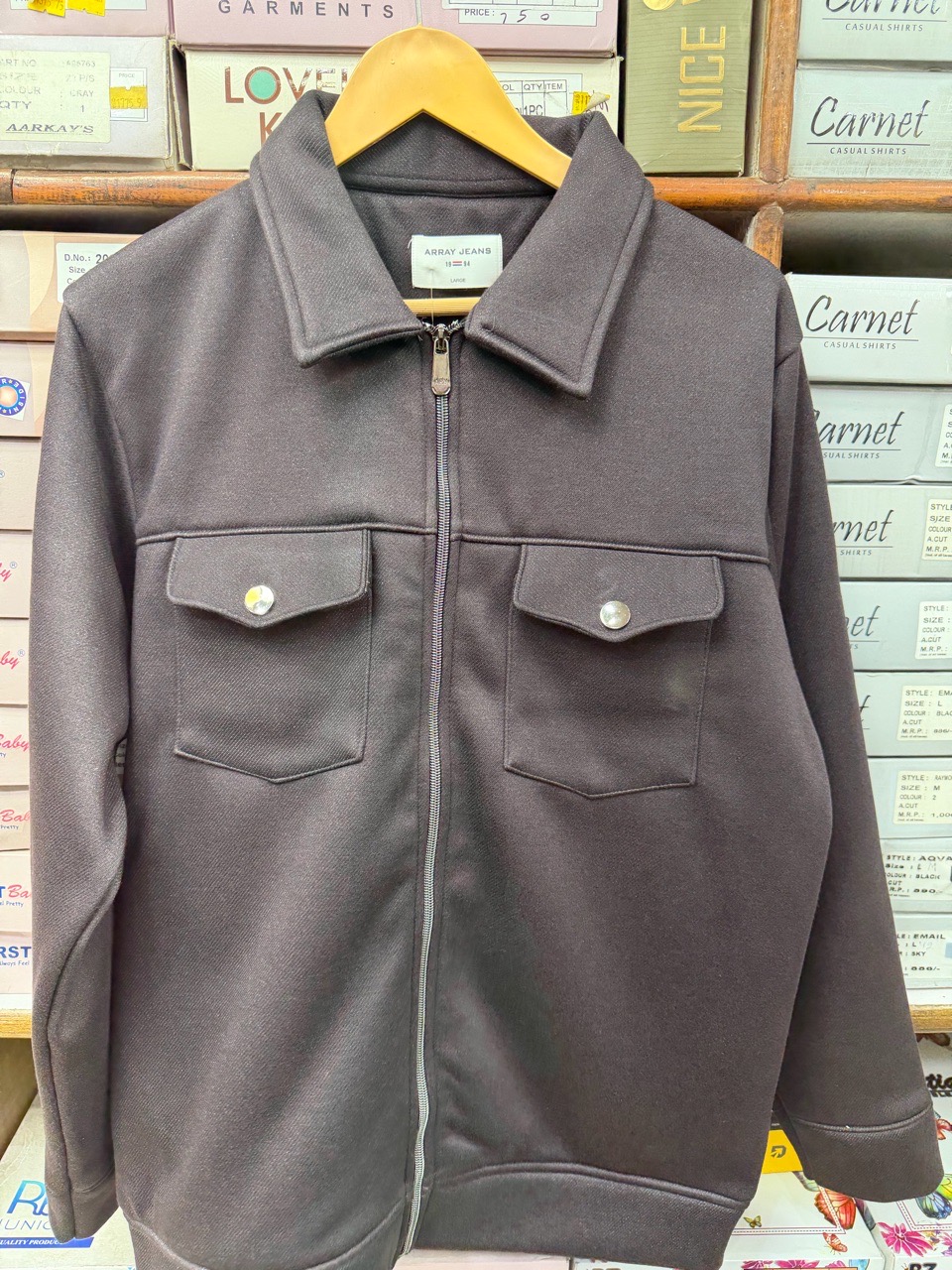 Array Jeans Black Jacket view 2