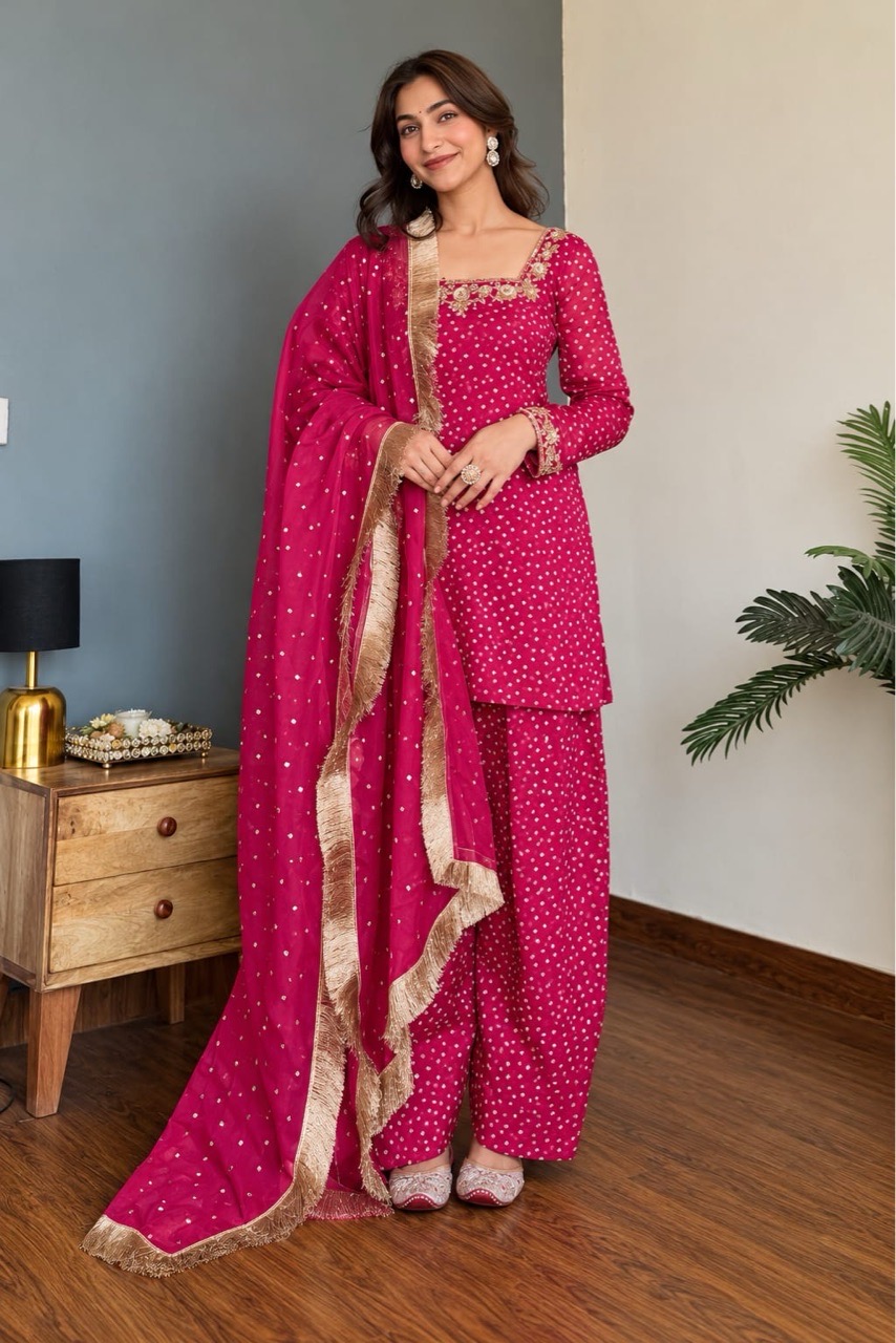 ‘Noor’ Farshi Salvar set view 9